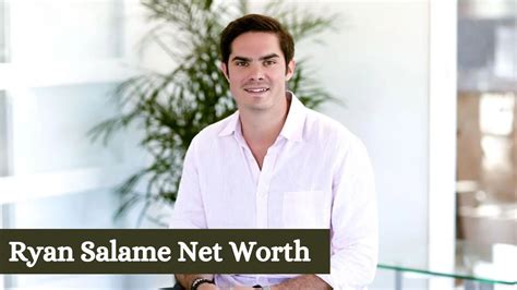 Ryan salame net worth  Ryan Salame was once known for his substantial fortune, estimated to be around $700 million